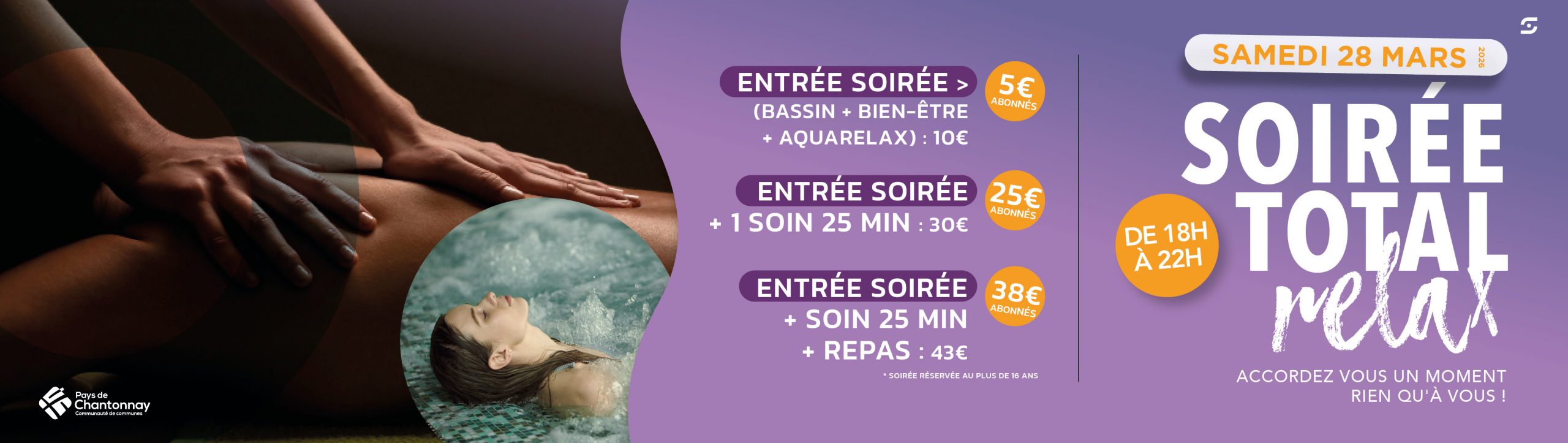 SOIRÉE TOTAL RELAX