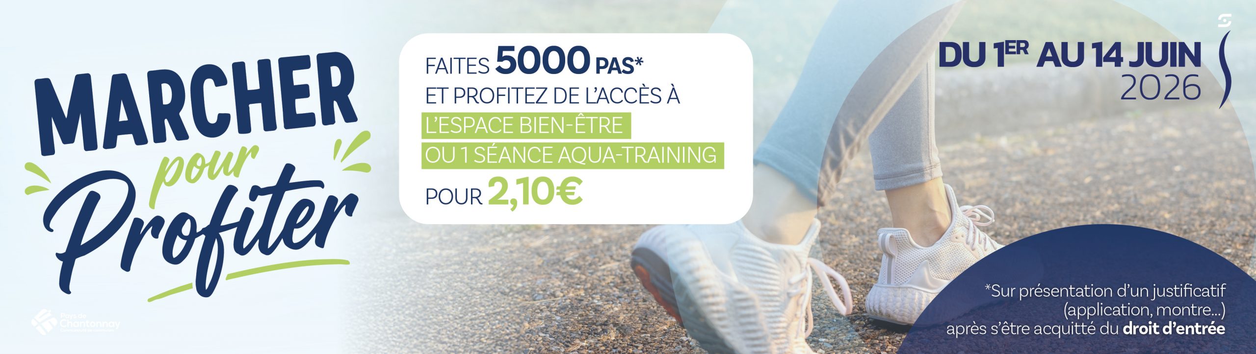 MARCHER POUR PROFITER