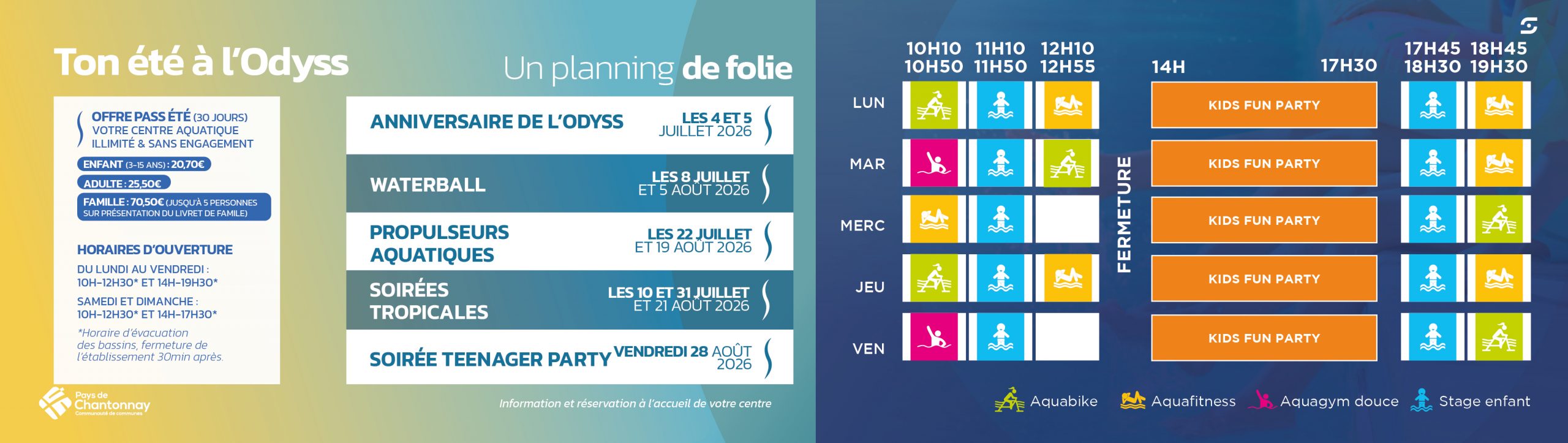 TON ÉTÉ À L'ODYSS