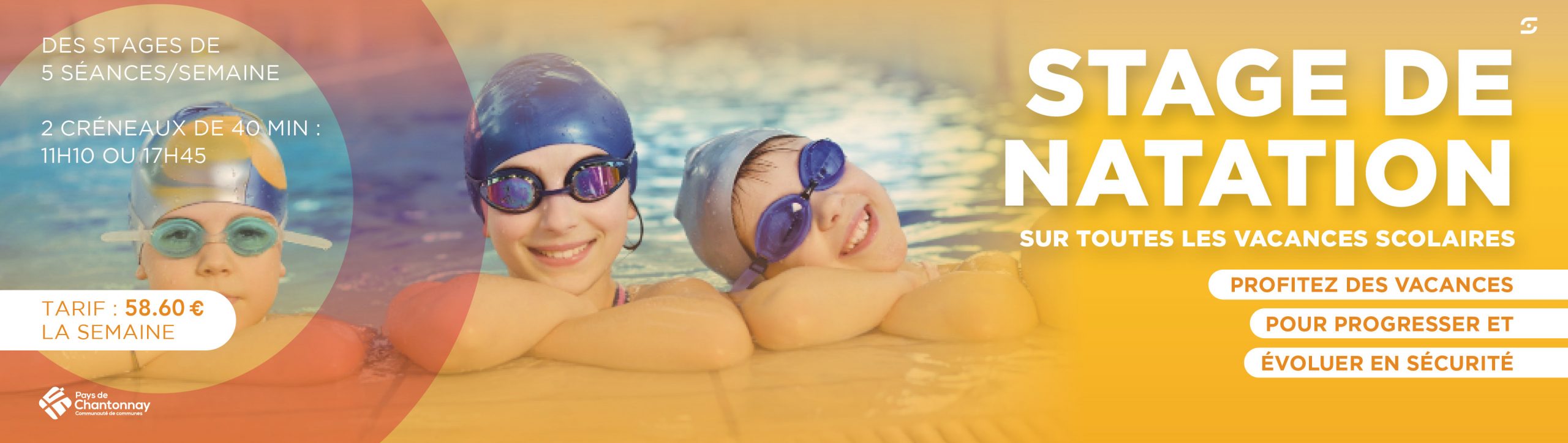 STAGE DE NATATION VACANCES SCOLAIRES